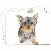 Yorkshire Terrier Dog Picture Placemats in Gift Box