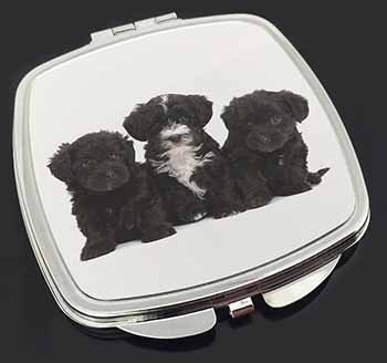 Yorkipoo Puppies Make-Up Compact Mirror