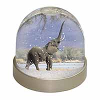 Baby Tuskers Elephant Snow Globe Photo Waterball