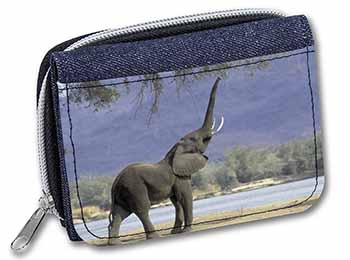 Baby Tuskers Elephant Unisex Denim Purse Wallet