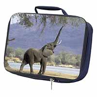 Baby Tuskers Elephant Navy Insulated School Lunch Box/Picnic Bag