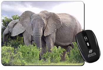 African Elephants Computer Mouse Mat
