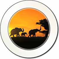 Elephants Silhouette Car or Van Permit Holder/Tax Disc Holder