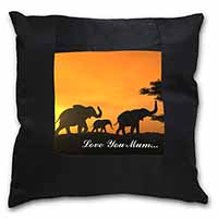 Elephants Silhouette 