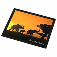 Elephants Silhouette 