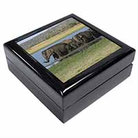 Herd of Elephants Keepsake/Jewellery Box