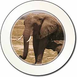 Elephant Feeding Baby Car or Van Permit Holder/Tax Disc Holder