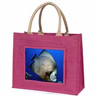 Funky Fish Large Pink Shopping Bag Christmas Present Idea