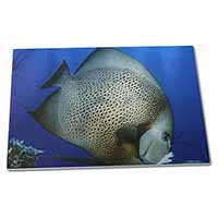 Funky Fish Extra Large Toughened Glass Cutting, Chopping Board