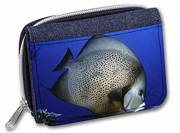 Funky Fish Girls/Ladies Denim Purse Wallet Christmas Gift Idea