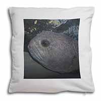 Ugly Fish Soft Velvet Feel Cushion Cover With Inner Pillow