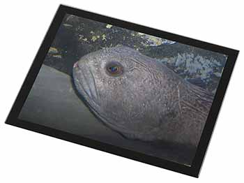 Ugly Fish Black Rim Glass Placemat Animal Table Gift