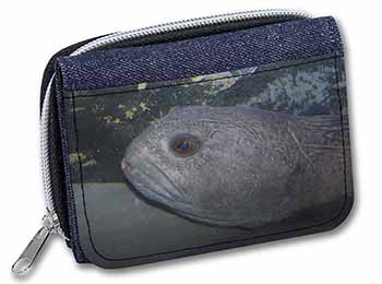 Ugly Fish Girls/Ladies Denim Purse Wallet Christmas Gift Idea