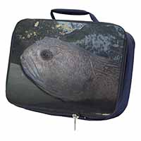 Ugly Fish Navy Insulated School Lunch Box Bag
