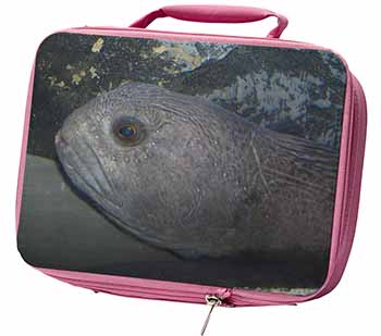 Ugly Fish Insulated Pink School Lunch Box Bag