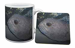 Ugly Fish Mug+Coaster Christmas/Birthday Gift Idea