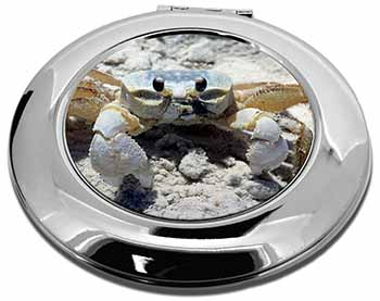 Crab on Sand Make-Up Round Compact Mirror Christmas Gift