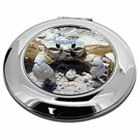 Crab on Sand Make-Up Round Compact Mirror Christmas Gift