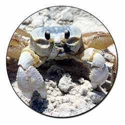 Crab on Sand Fridge Magnet Stocking Filler Christmas Gift