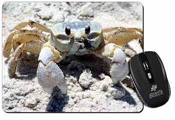 Crab on Sand Computer Mouse Mat Christmas Gift Idea