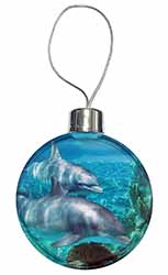 Dolphins Christmas Bauble