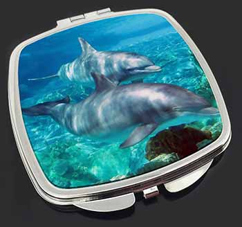 Dolphins Make-Up Compact Mirror