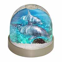 Dolphins Snow Globe Photo Waterball
