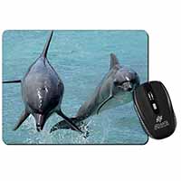 Jumping Dolphins Computer Mouse Mat