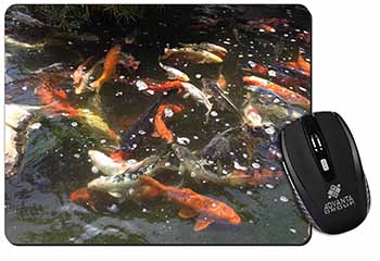 Swimming Koi Fish Computer Mouse Mat
