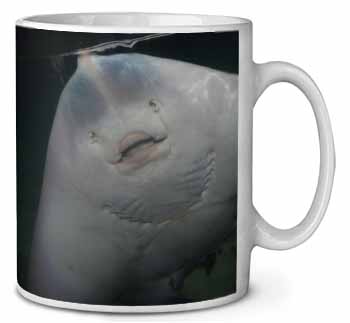 The Face of a Cute Stingray Ceramic 10oz Coffee Mug/Tea Cup