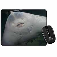 The Face of a Cute Stingray Computer Mouse Mat