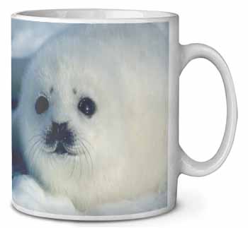 Snow White Sea Lion Ceramic 10oz Coffee Mug/Tea Cup