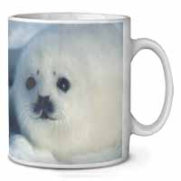 Snow White Sea Lion Ceramic 10oz Coffee Mug/Tea Cup
