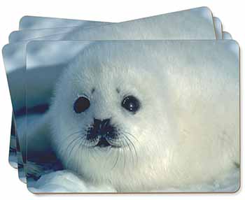 Snow White Sea Lion Picture Placemats in Gift Box