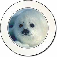 Snow White Sea Lion Car or Van Permit Holder/Tax Disc Holder