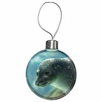 Sea Lion Christmas Bauble