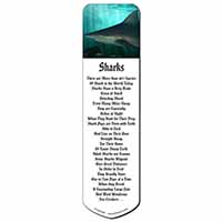 Shark Photo Bookmark, Book mark, Printed full colour