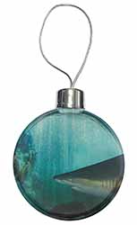 Shark Photo Christmas Bauble