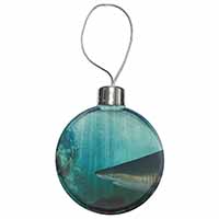 Shark Photo Christmas Bauble