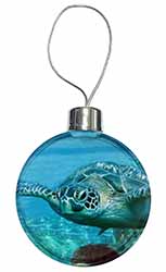 Turtle by Coral Christmas Bauble