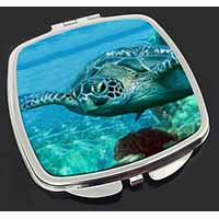 Turtle by Coral Make-Up Compact Mirror