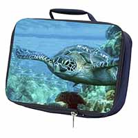 Turtle by Coral Navy Insulated School Lunch Box/Picnic Bag