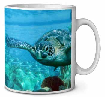 Turtle by Coral Ceramic Coffee Mug/Tea Cup