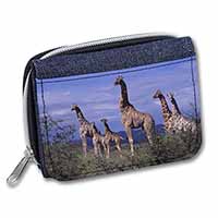 Giraffes Unisex Denim Purse Wallet