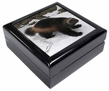 Wolferine in Snow Keepsake/Jewellery Box