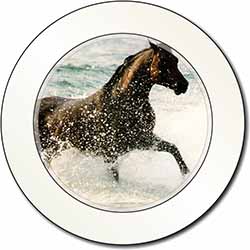 Black Horse in Sea Car or Van Permit Holder/Tax Disc Holder
