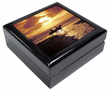 Sunset Horse Riding Keepsake/Jewellery Box