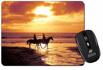 Sunset Horse Riding Computer Mouse Mat