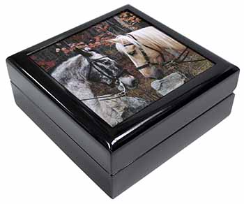 Horses in Love Animal Keepsake/Jewellery Box