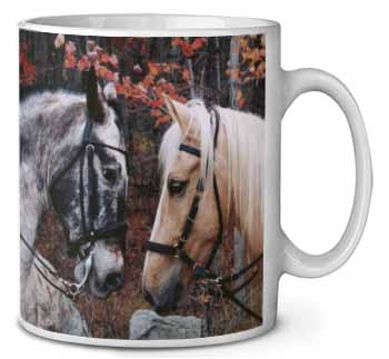 Horses in Love Animal Ceramic 10oz Coffee Mug/Tea Cup